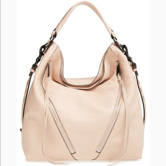 Rebecca Minkoff Handbags - Rebecca Minkoff Nude Blush Moto Hobo Bag!